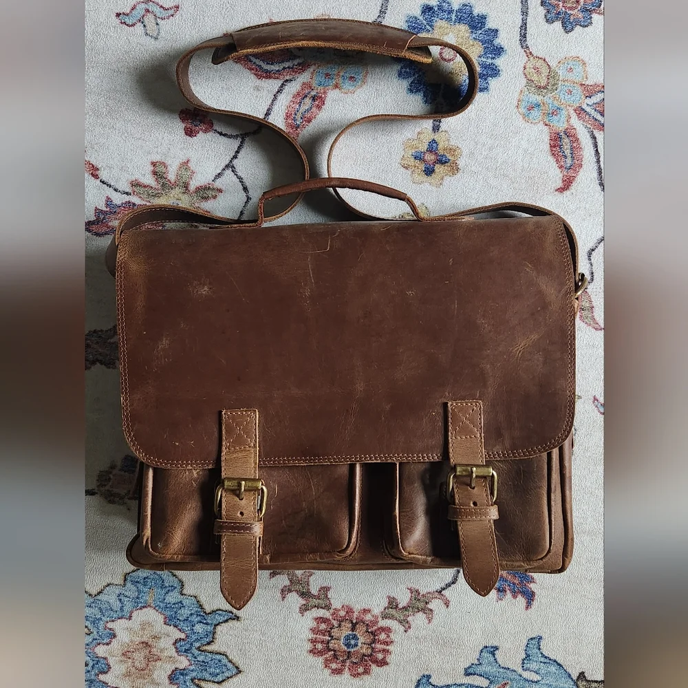 Hides Mens Leather Briefcase